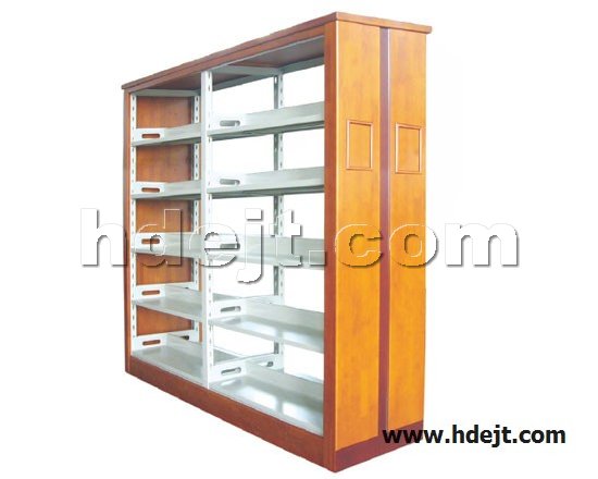 點(diǎn)擊查看商品:高檔五層雙面雙柱鋼木書架